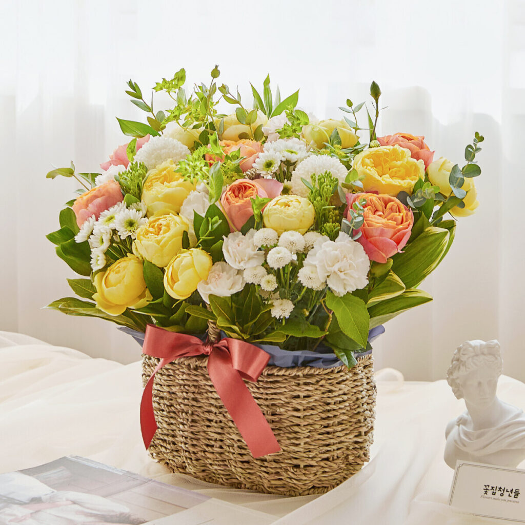 해바라기 꽃다발