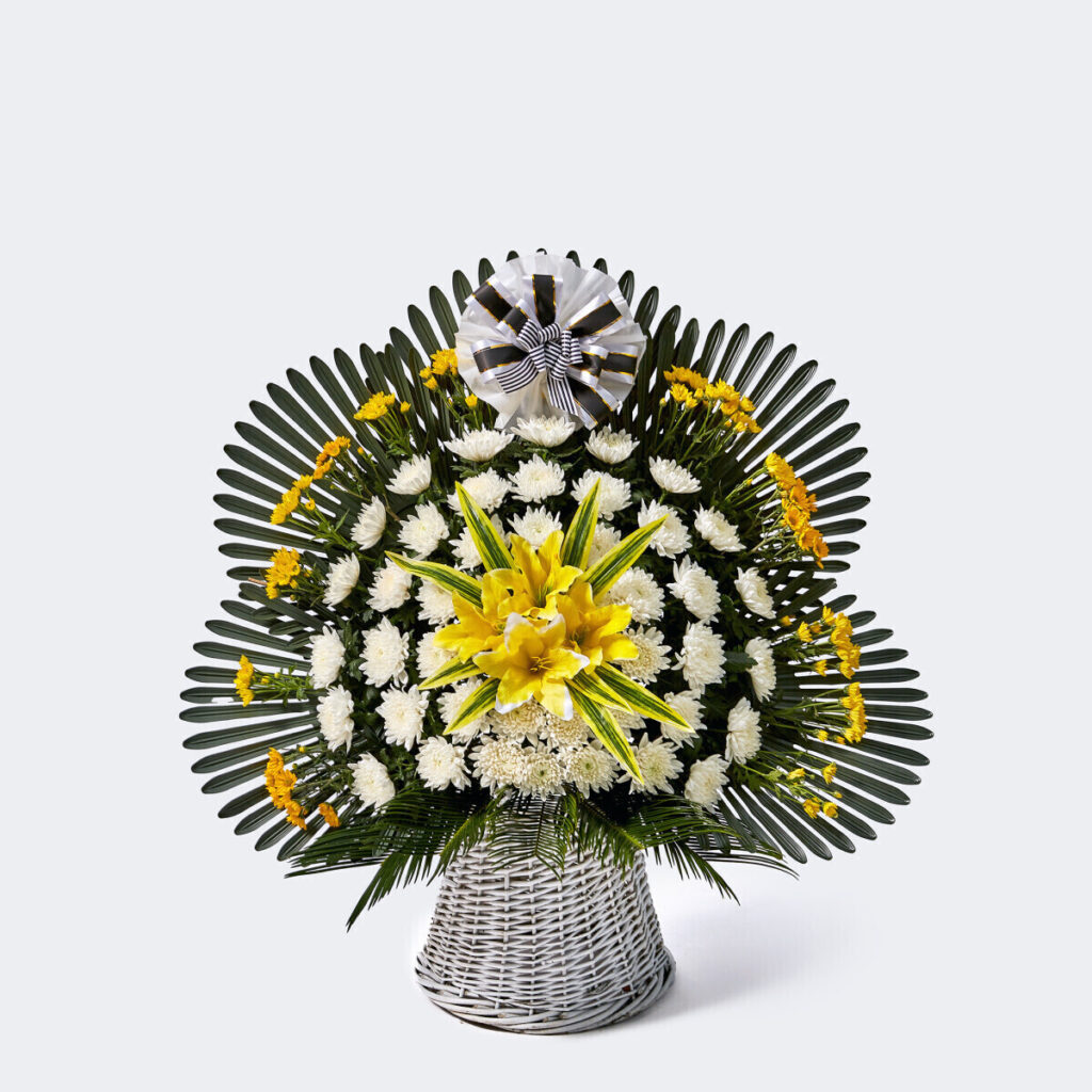 근조 영정바구니