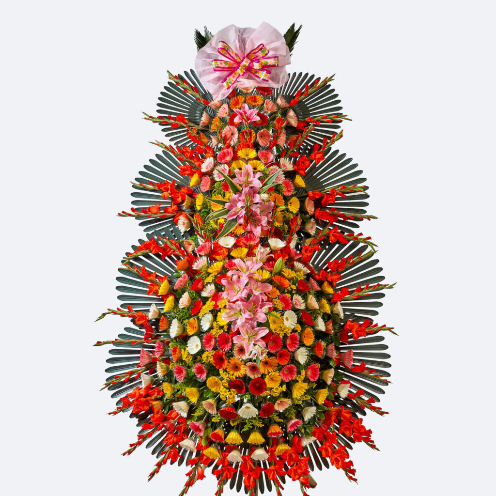 3단 이임축하 화환